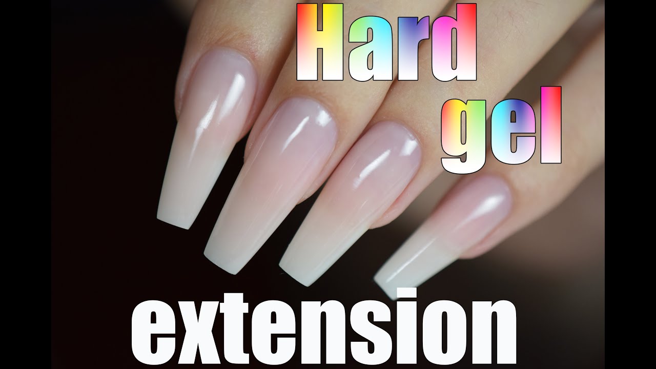 HARD GEL NAIL EXTENSION ! HOW I DO MY NAILS | Red Iguana | April Ryan