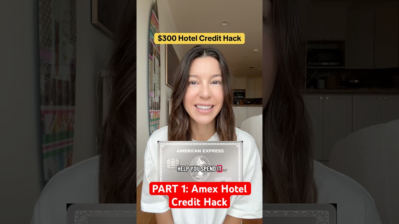 Как найти ДЕШЕВЫЕ отели с помощью кредитной карты Amex Platinum на 300 долларов 💳 #americanexpres...