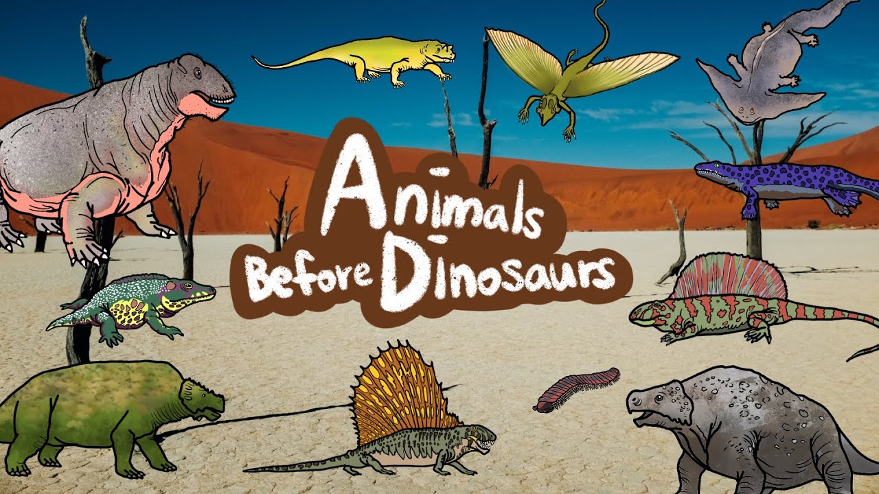 Animals before Dinosaurs | Animals that lived before dinosaurs appeared | Permian Animals | Kidsdraw