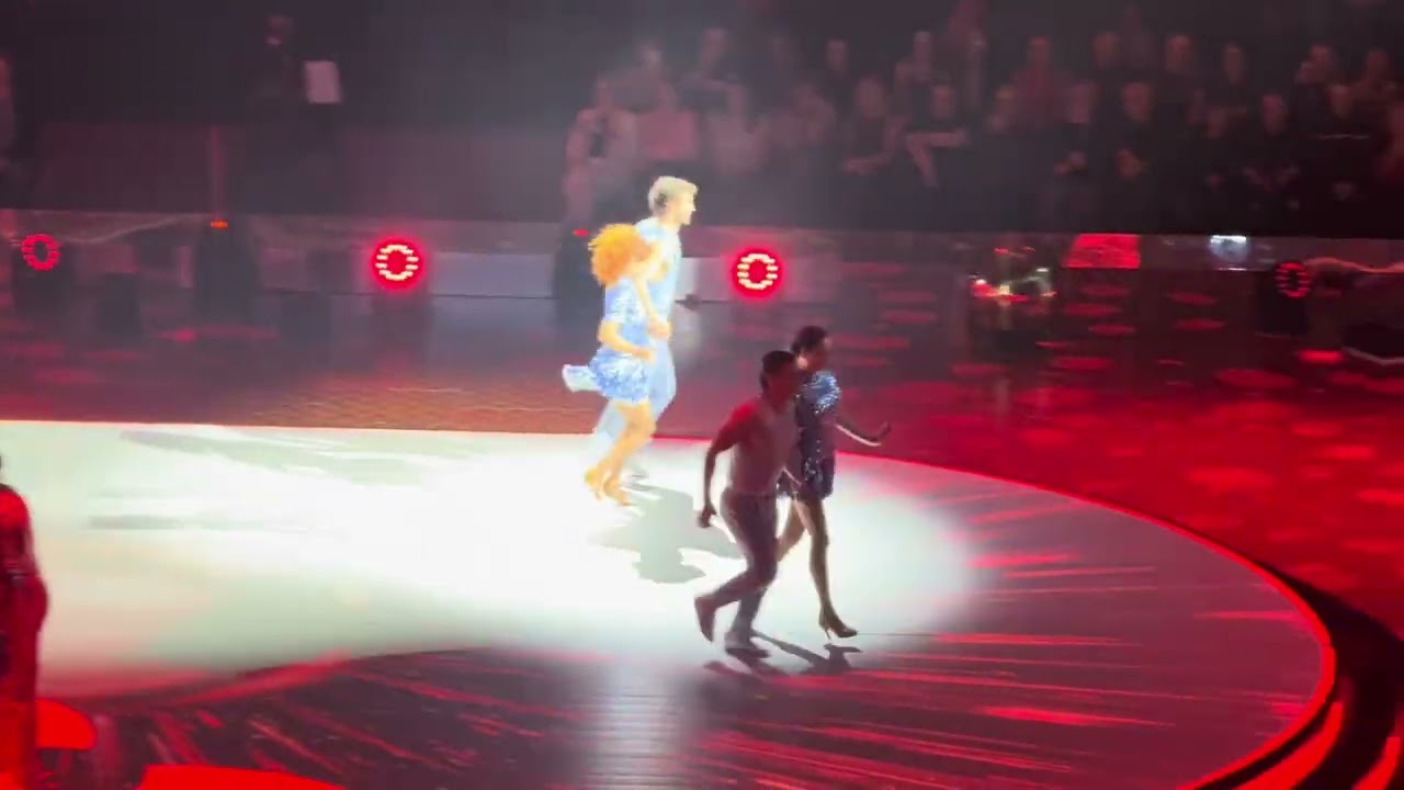 Strictly live tour Manchester 1 feb 2026 evening result 