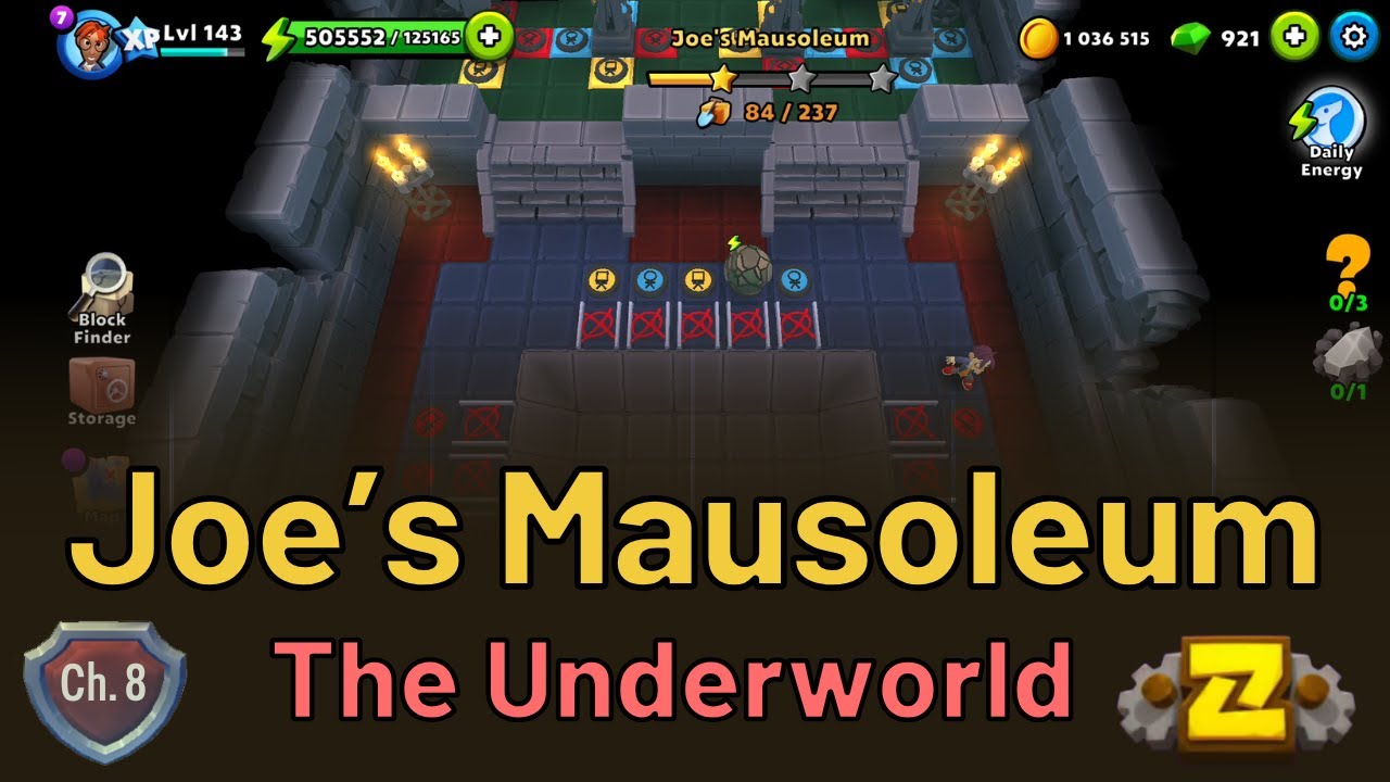 Joe's Mausoleum - The Underworld - Puzzle Adventure