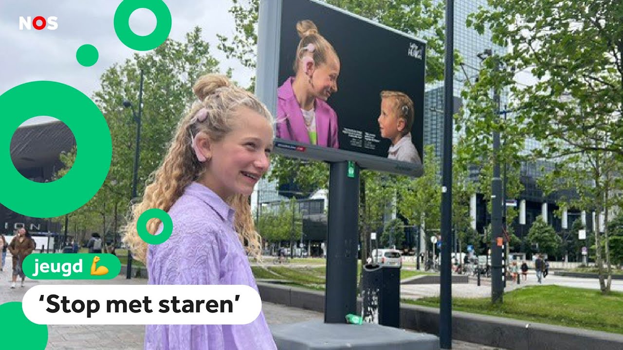 Milou (11) heeft een gehoorapparaat
