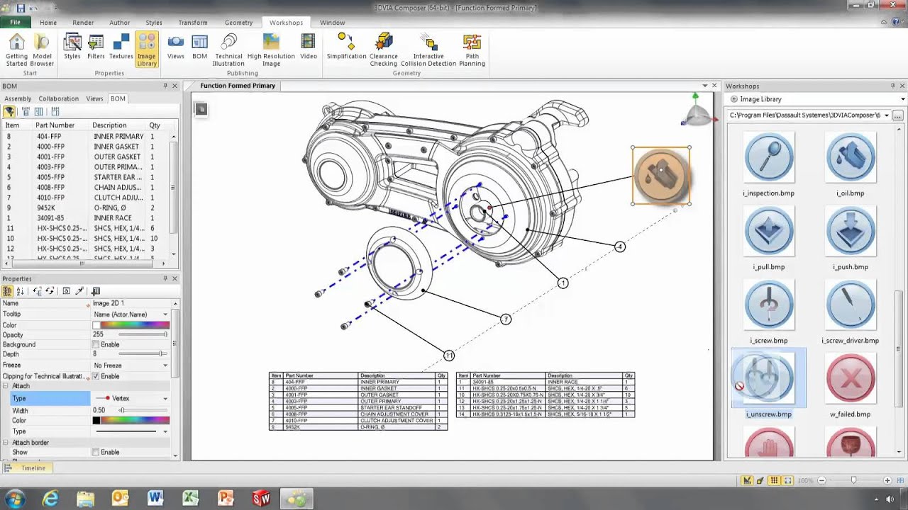 SolidWorks 2013: 3DVIA Composer Enhancements