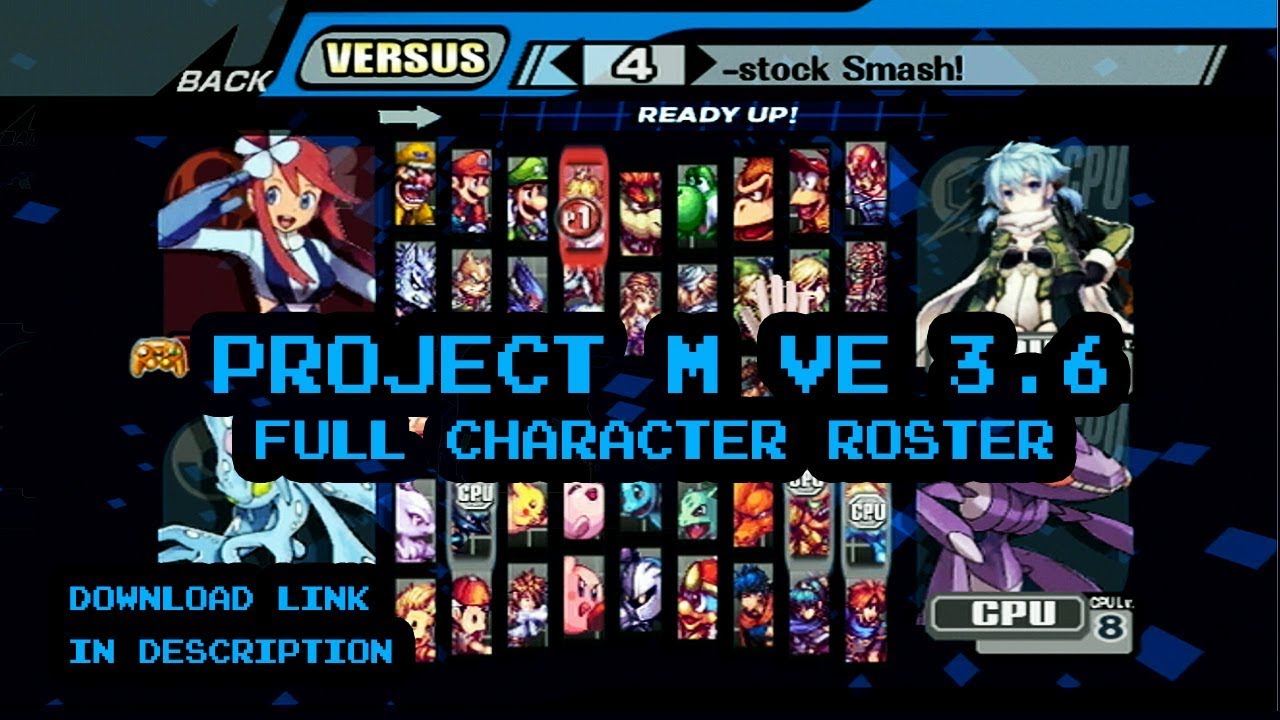 Project M: Vinci Edition - Full Character Roster
