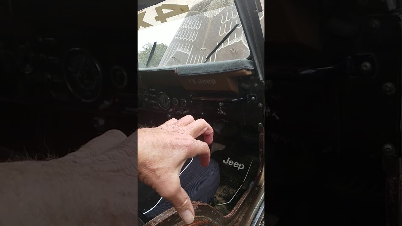 1979 CJ-5 heater core changeout