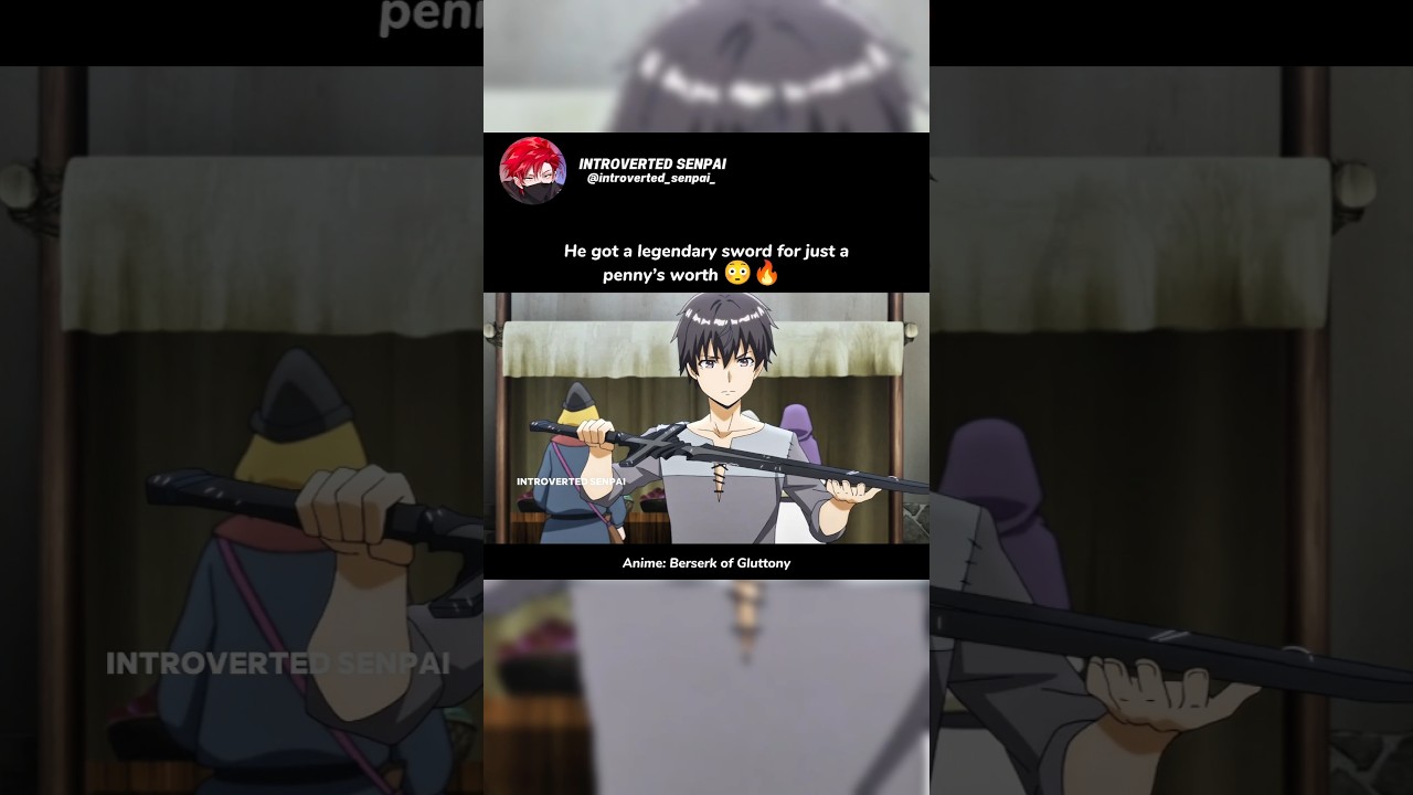 He got a legendary sword for just a penny&rsquo;s worth