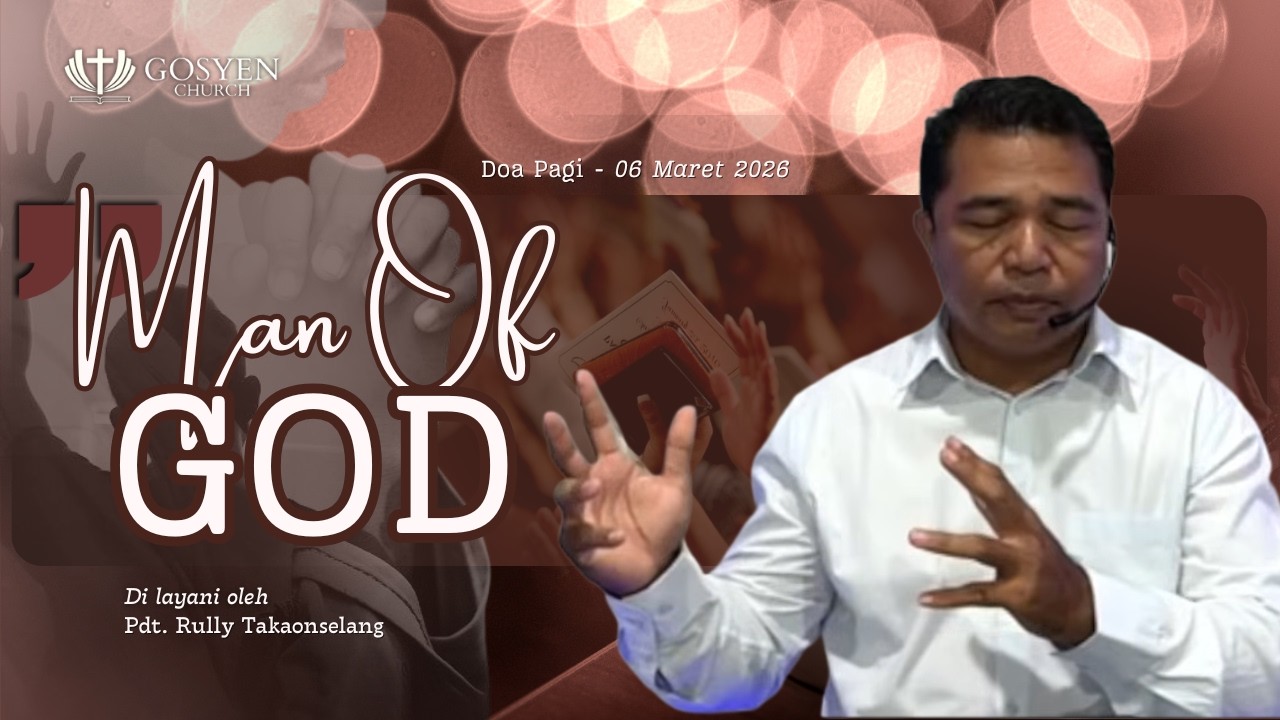 DOA PAGI | Dilayani oleh Pdt.Rully Takaonselang | 06 Maret 2026 | 05.00 WITA