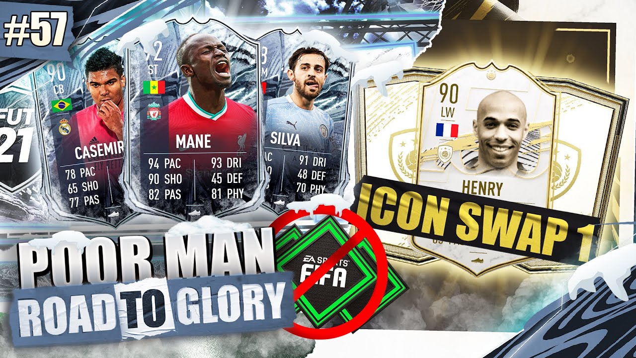 ICON SWAPS and FUT FREEZE are AMAZING!!!! - POOR MAN RTG #57 - FIFA 21 Ultimate Team