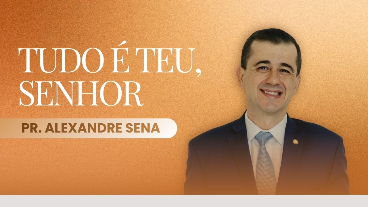 Tudo é teu, Senhor - Marcos 4.38 - Rev. Alexandre Sena - 01.03.2026 - Manhã - IPG