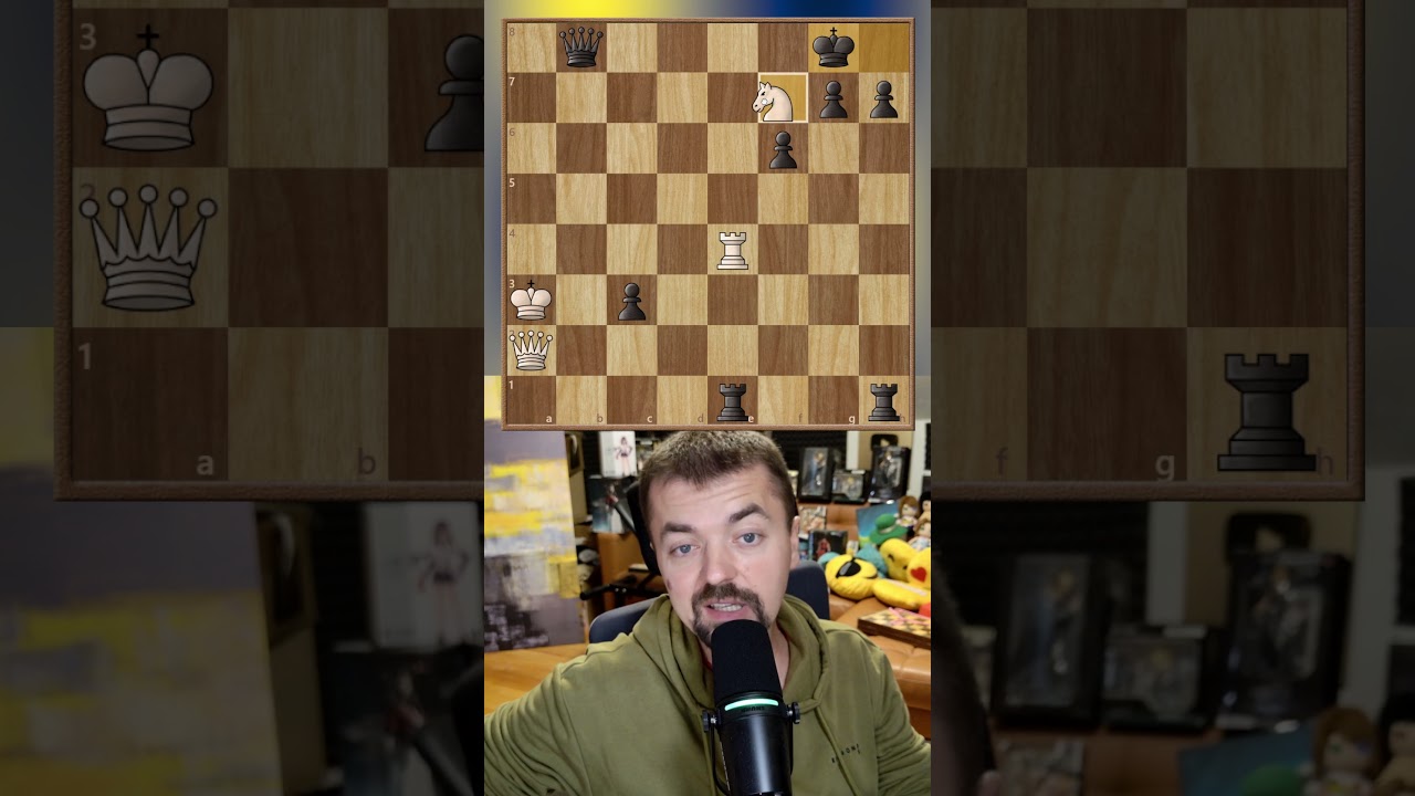 Mikhail Tal's Forced Smothered Mate in 8