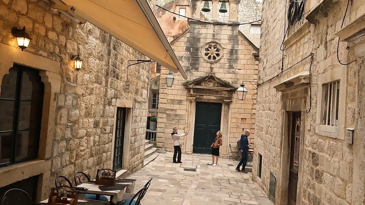 Exploring Dubrovnik Old Town Walking Tour 4k