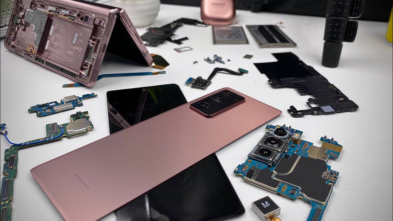 SAMSUNG Galaxy Z Fold 2 Teardown..! ASMR Videos..!