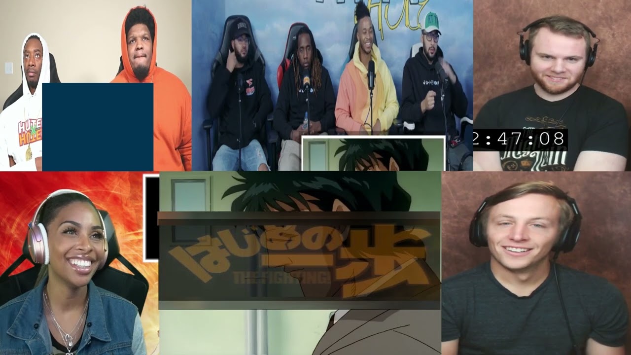 HAJIME NO IPPO EPISODE 53 REACTION MASHUP!!
