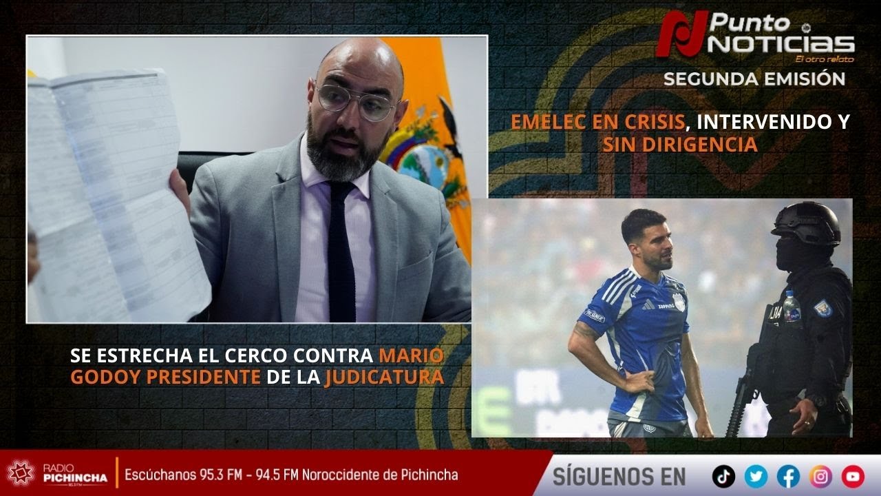 🔴 EN VIVO /Se estrecha el cerco contra Mario Godoy presidente de la Judicatura