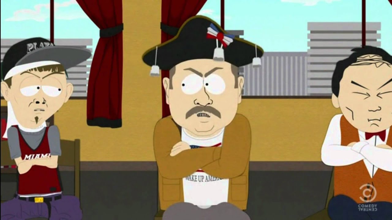 South Park anger management class