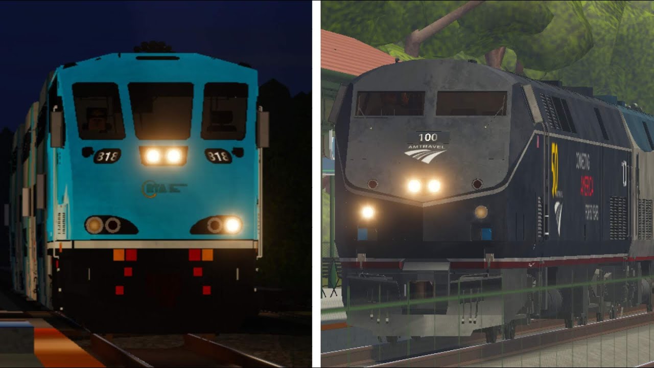 Railfanning at Deerfield Beach Ft. Amtravel 100! | Rail Sim Universe