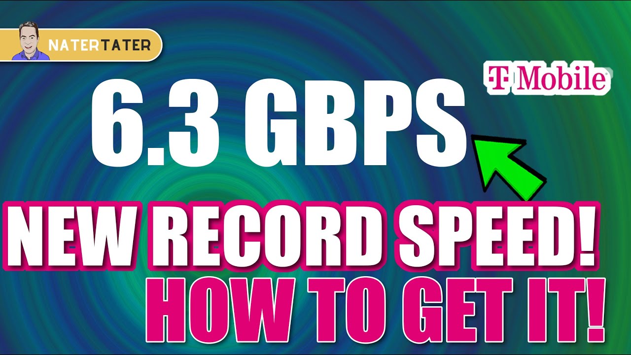 NEW Record!  6.3Gbps! Fastest Download Speed On 5G - T-Mobile's 5G Advanced With x85 Modem