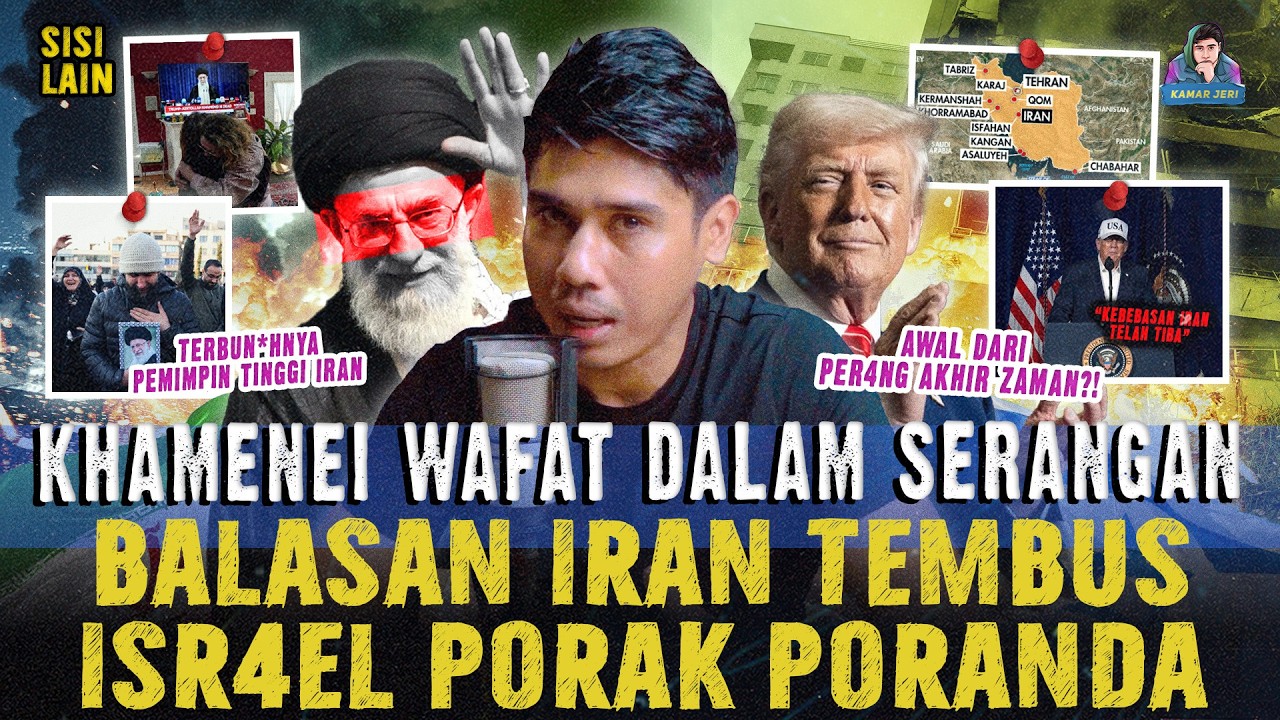 AMERIKA & ISR4EL EKSEKUSI KHAMENEI ! IRAN LANCARKAN BALASAN RUDAL CANGGIH