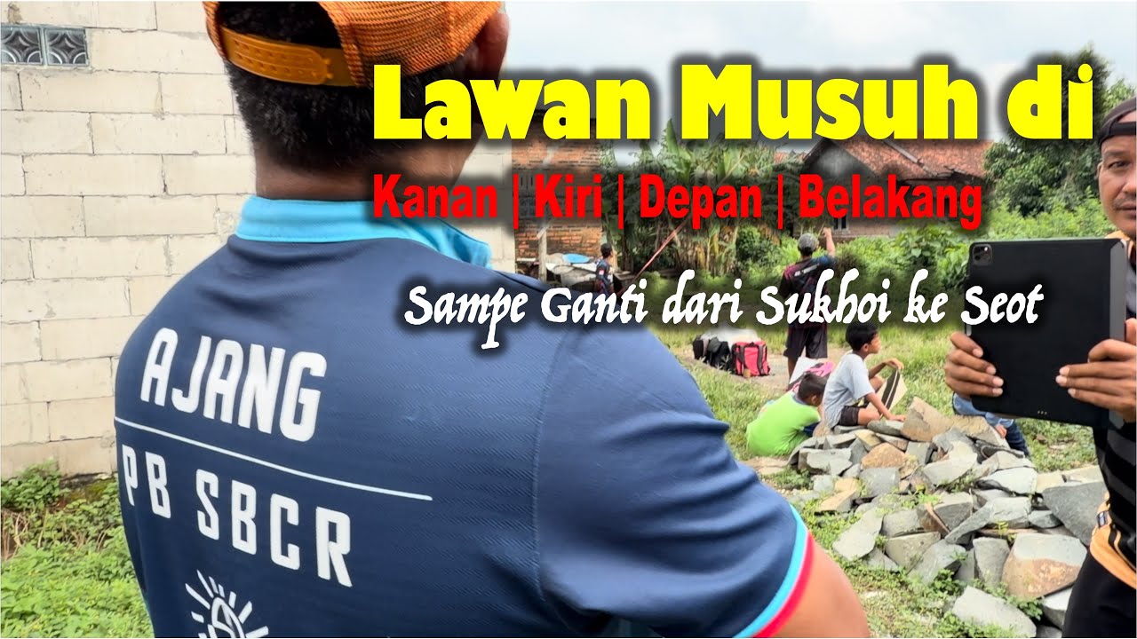 MENGHADAPI MUSUH KANAN - KIRI - DEPAN - BELAKANG