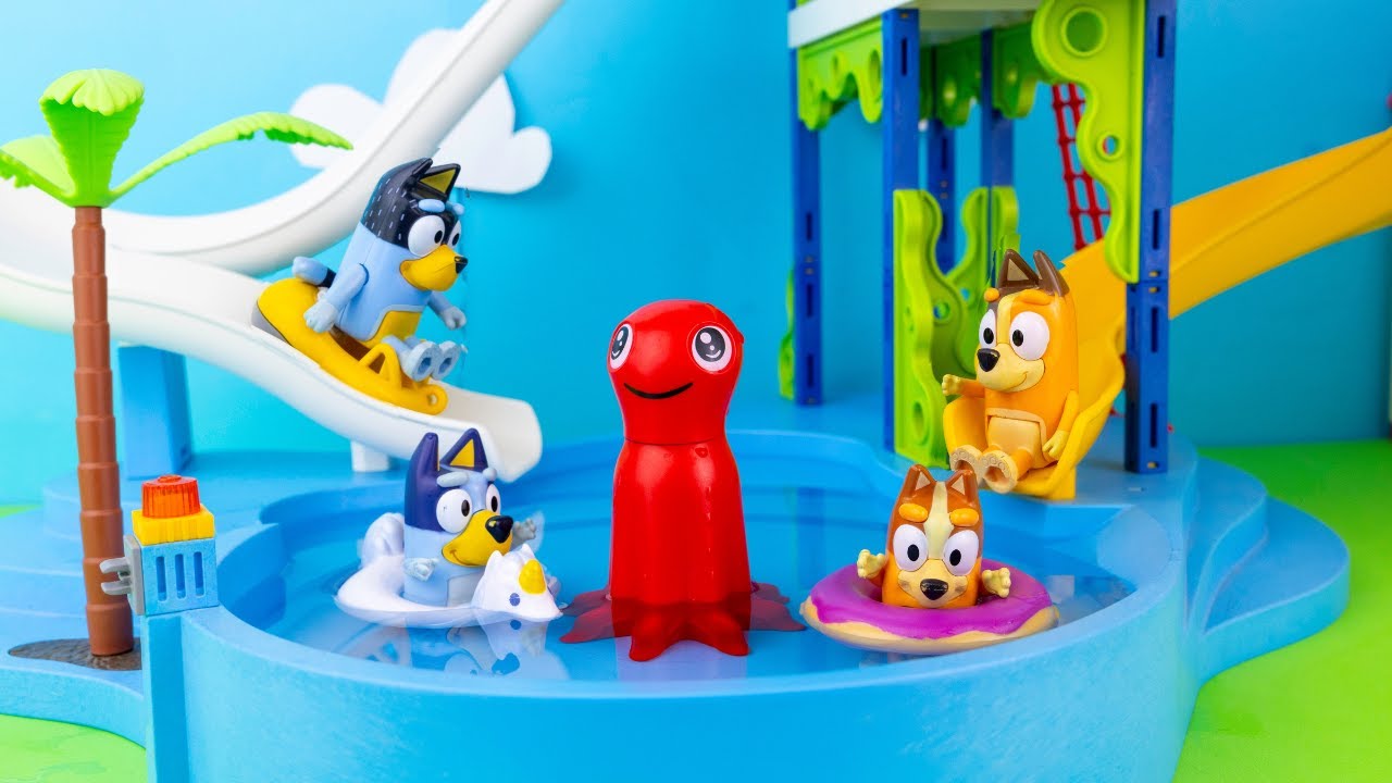¡BLUEY en la Piscina con BINGO! | Historia en Español