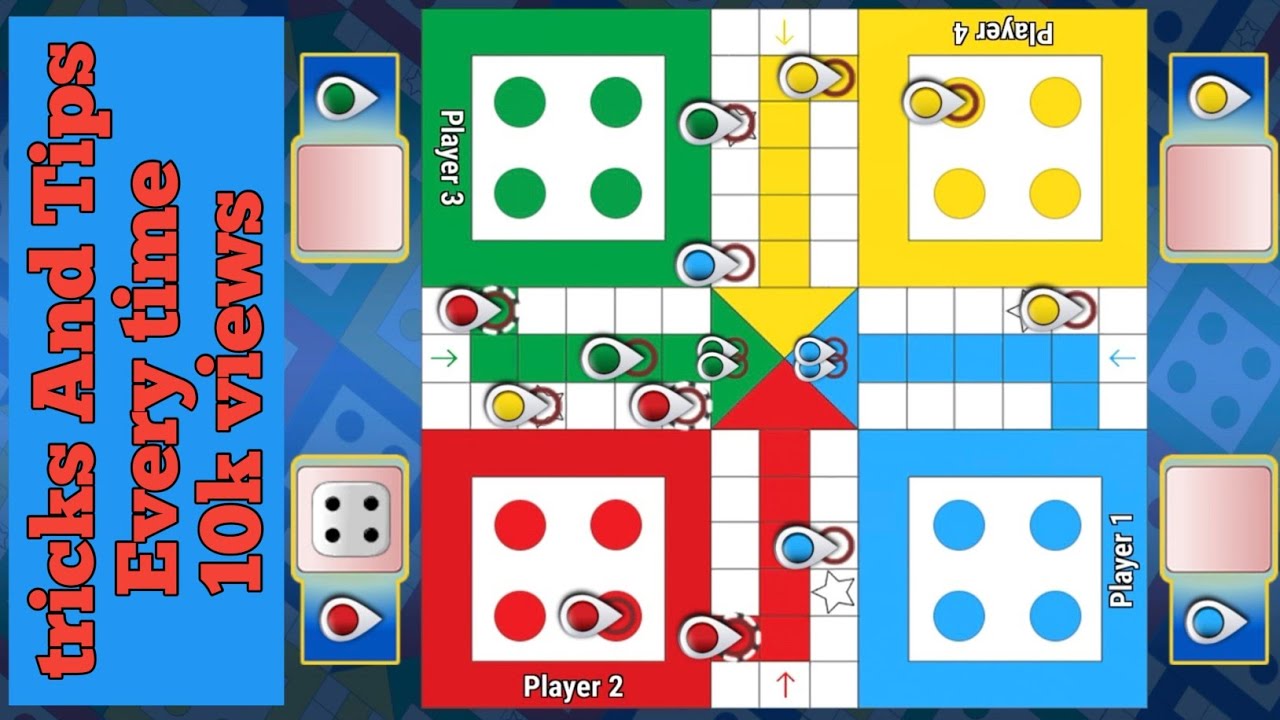 Tricks And Tips Ludo King 😱 | How To Win Ludo King 🤴 | 4 Players Gameplay 👏 | #Ludoking 