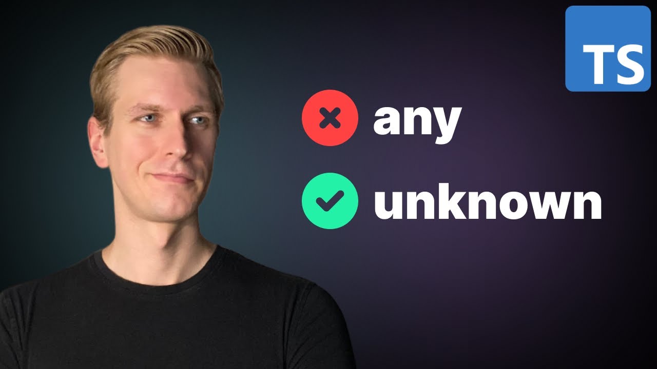Use &lsquo;unknown&rsquo; instead of &lsquo;any&rsquo; in TypeScript (Try / Catch error handling)