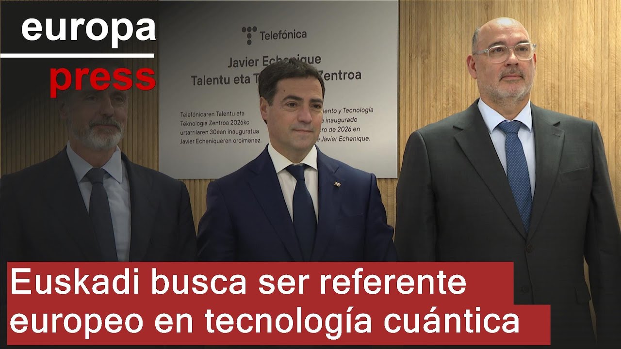Pradales dice que Euskadi aspira a ser un polo europeo referente en cuántica