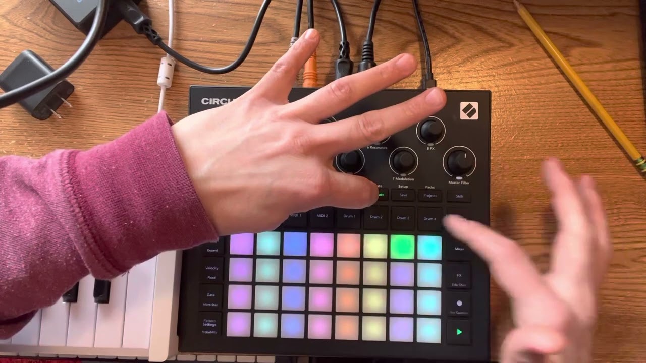 Creating synced 3/4 or triplets on Circuit Tracks