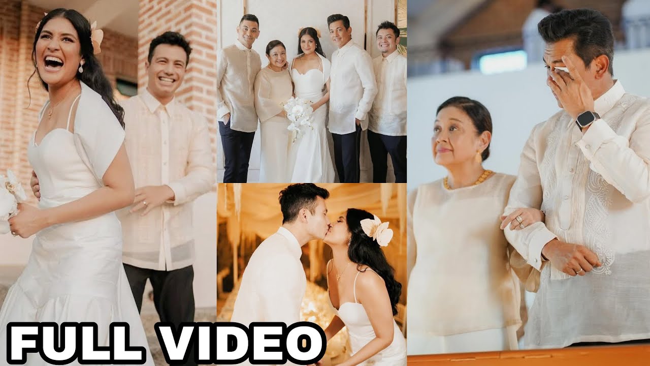 Kiana Valenciano Wedding❤️KASAL ng ANAK ni Gary Valenciano at Angeli Pangilinan