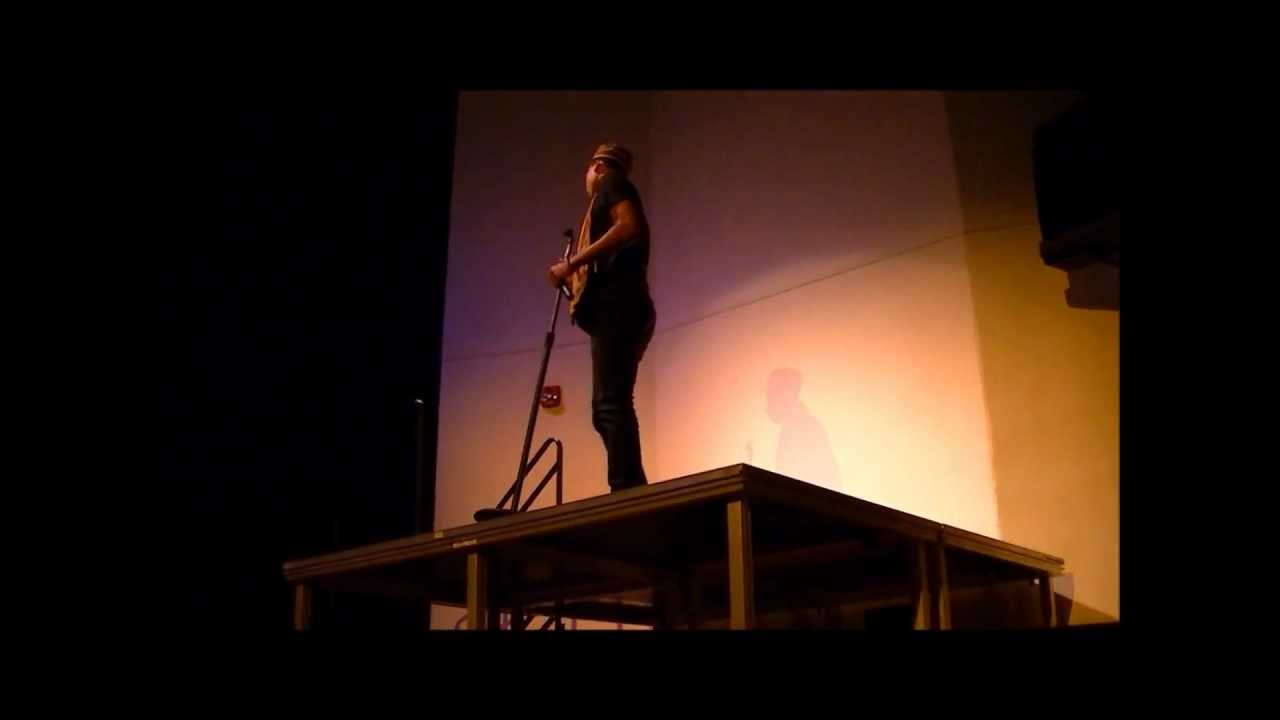 Carly Beahr's performance at the Black History Show