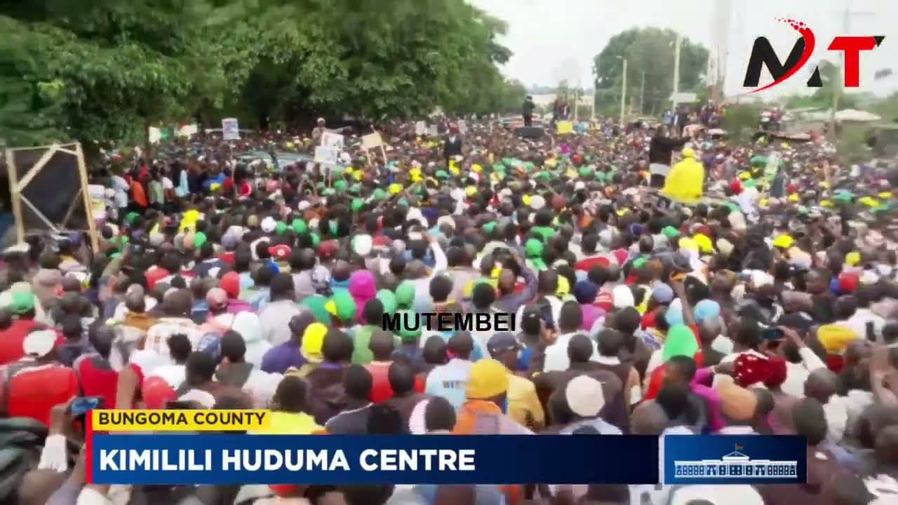 GACHAGUA LEFT SPEECHLESS as Ruto DEMOLISHES Him in Kimilili!