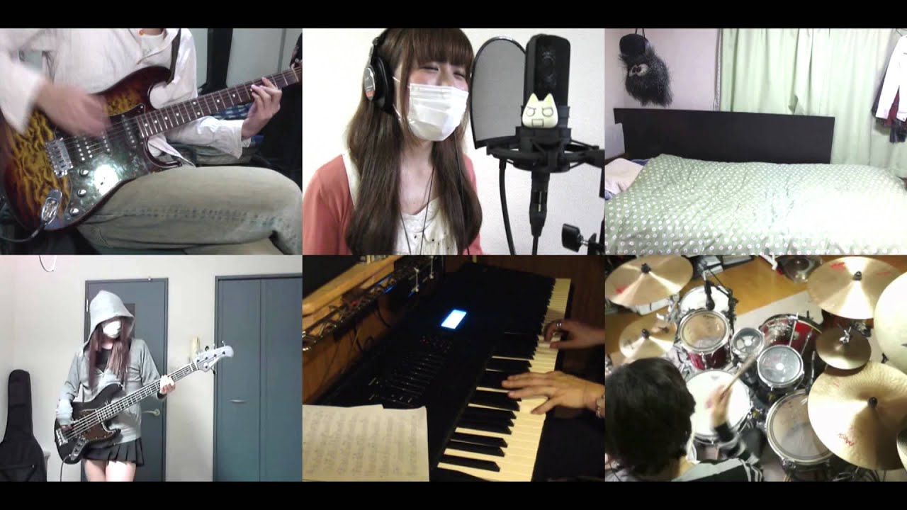 [HD]Nazo no Kanojo X OP [Koi no Orchestra] Band cover