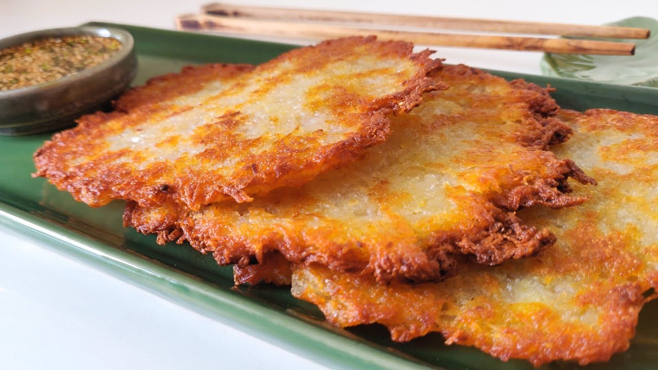 Crispy Korean Potato Pancakes (Gamjajeon) Recipe