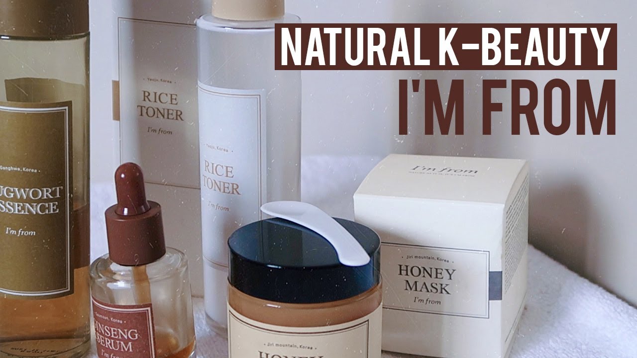 I'M FROM BRAND REVIEW 🌿 Cruelty Free K-Beauty Skincare: Mugwort Essence, Rice Toner + more!