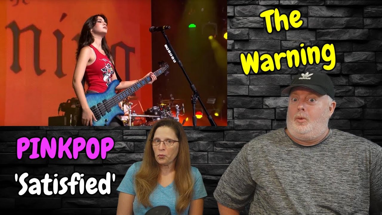 Реакция на The Warning — «Satisfied» вживую на PINKPOP
