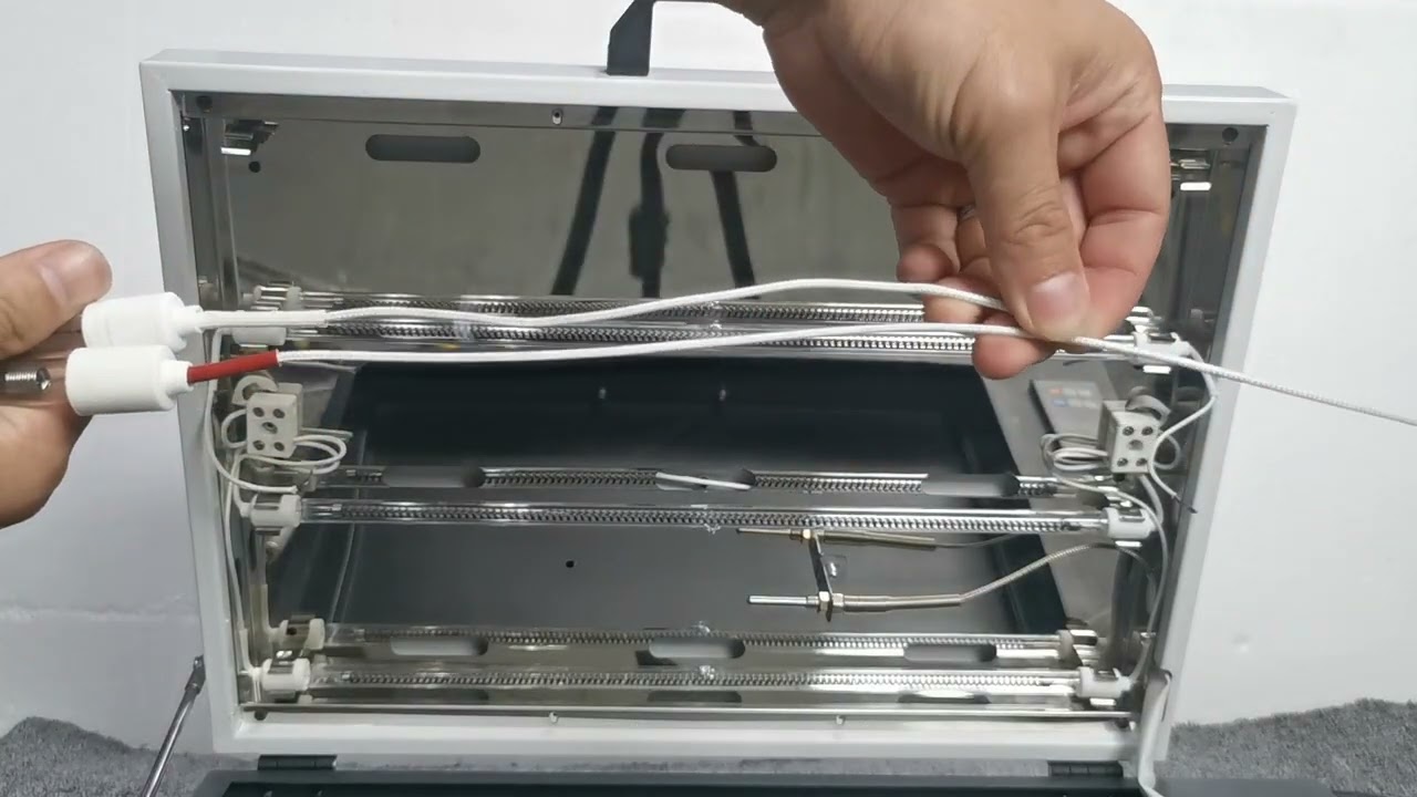 The way to replace DTF Oven bulb