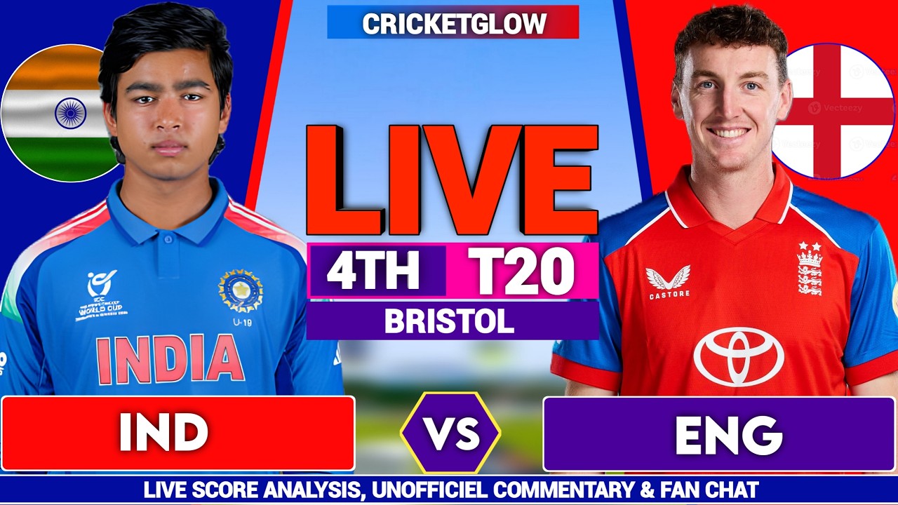 Live: India vs England, Live Commentary, 4th T20 Match IND BAT | IND vs ENG Live Cricket Match Today