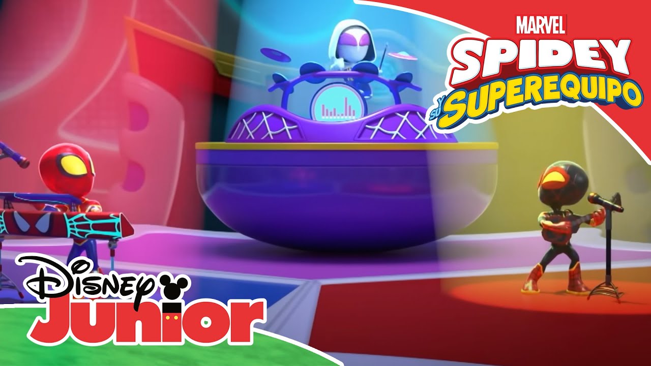 Marvel Conoce a Spidey y su superequipo: La canción del Supertraje | Disney Junior Oficial