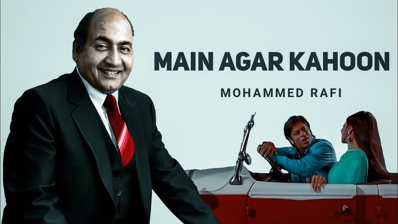 Main Agar Kahoon - Mohammed Rafi | Main Agar Kahoon 70s | Anshuman Sharma | Mohammed Rafi Ai Song