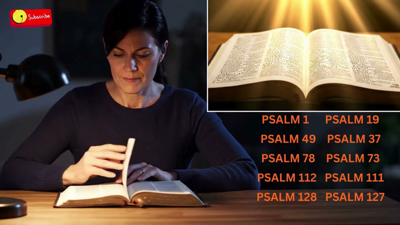 1 Hour of Scripture Meditation | Psalms on God’s Word & Wisdom (Bible Study Worship Music)