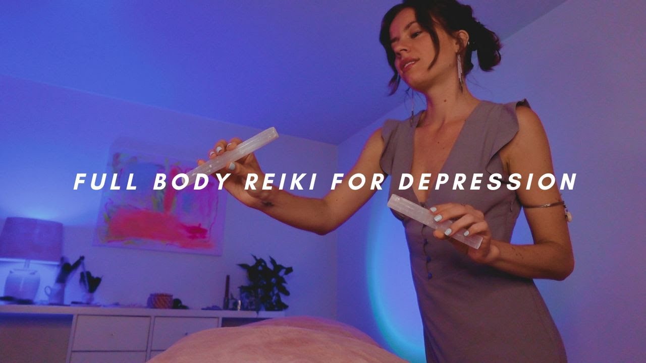 ASMR-РЕЙКИ для всего тела от депрессии 🦋