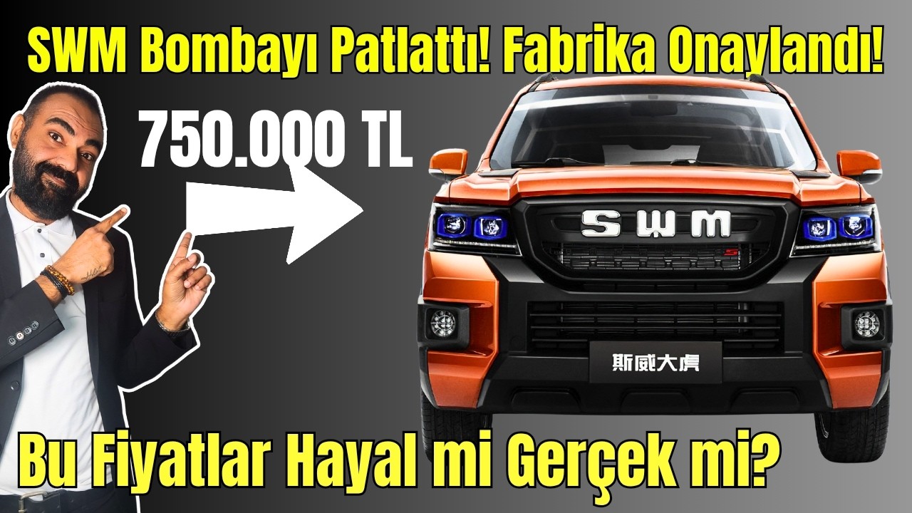 SWM T&uuml;rkiye&rsquo;de Fabrika Kuruyor! Fiyatlar D&uuml;şecek mi? BYD ve Chery&rsquo;e B&uuml;y&uuml;k Rakip mi Geliyor? #byd #mg