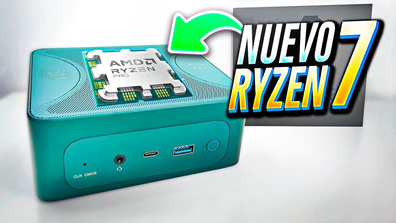 ✅ ¡El MINI PC GAMER más potente con el NUEVO Ryzen 7735HS! ⚡ [Beelink SER6 MAX]
