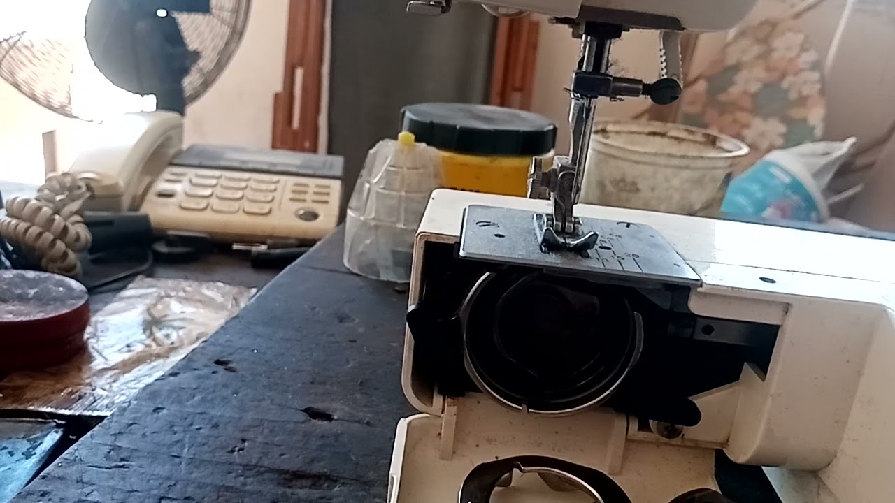 Mantenimiento a máquina de coser hobby 422 de pfaff