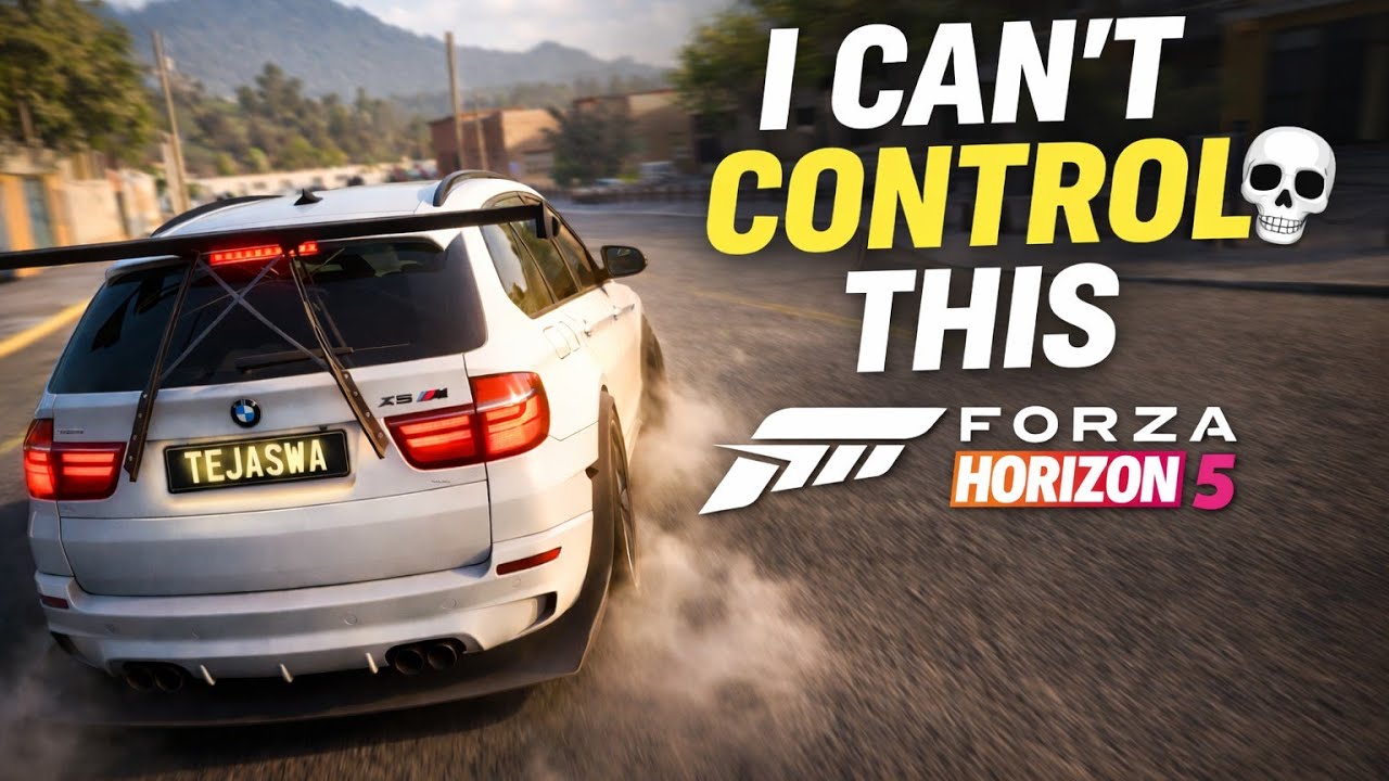 DRIVING THIS BEAST BMW M5 M | FORZA HORIZON 5 GAMEPLAY | PLAYING CAR RACING