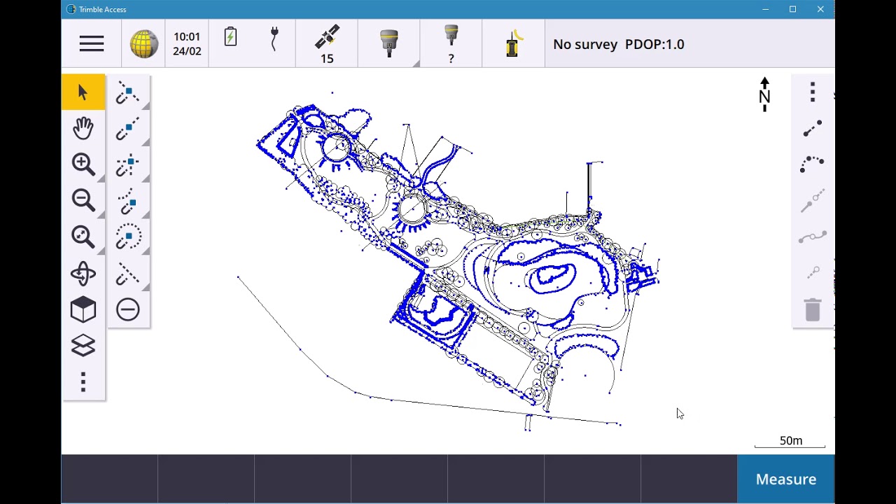 Активная карта Trimble Access 2021