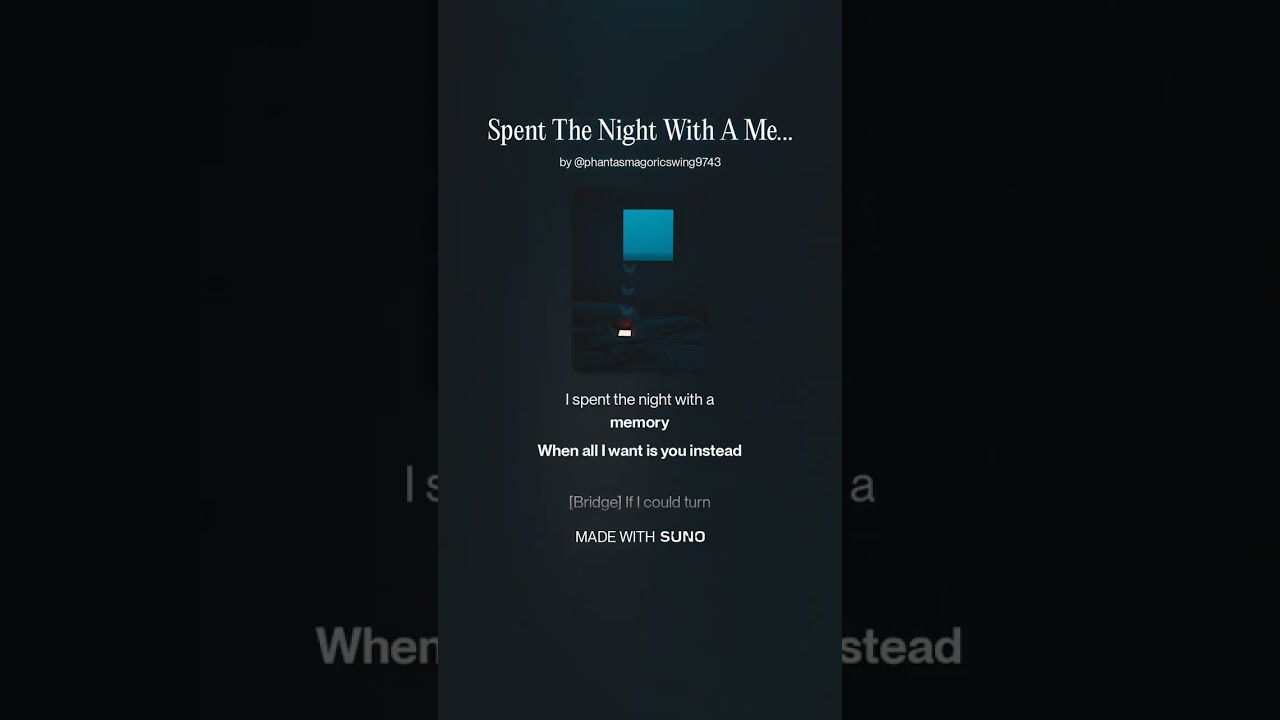 Scarlett F.A. Spent The Night With A Memory