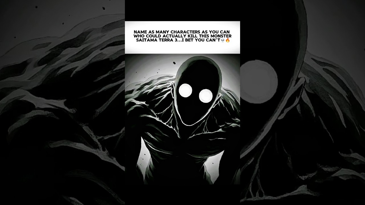 Who Can Stop Monster Saitama Terra 3?💀.#anime#manga#opm #saitama#onepunchman#funny #memes #shorts.