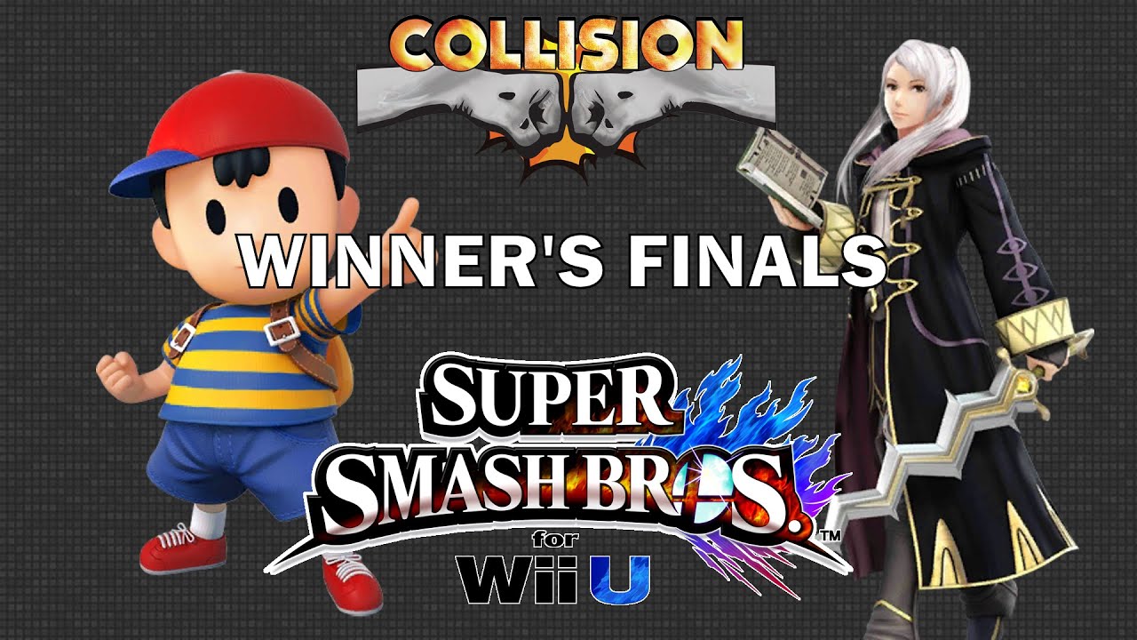 Smash Wii U Tournament Winner's Finals - LoF NAKAT (Ness) vs SWR Nairo (Robin) - Collision X