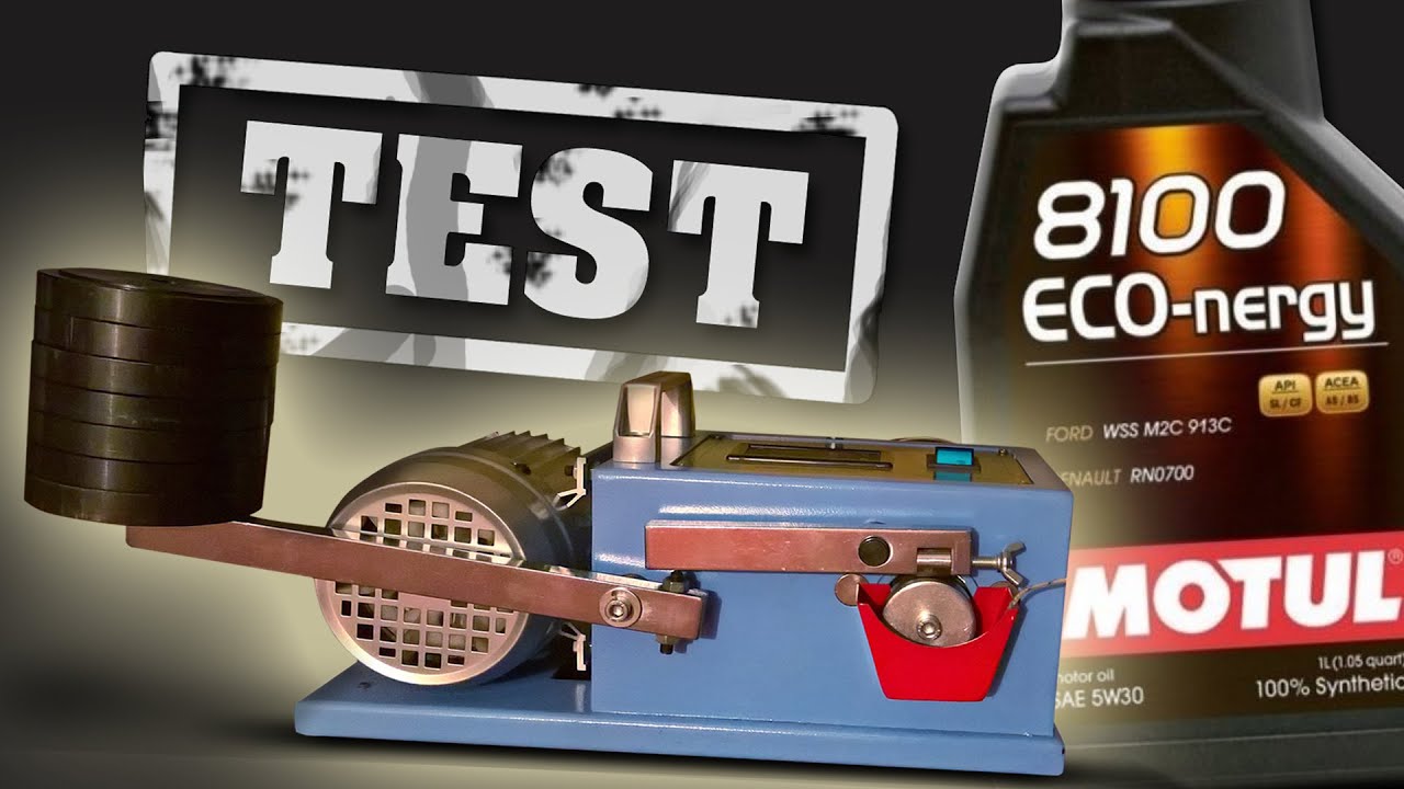 Motul 8100 Eco-nergy 5W30 Engine oil test Piotr Tester